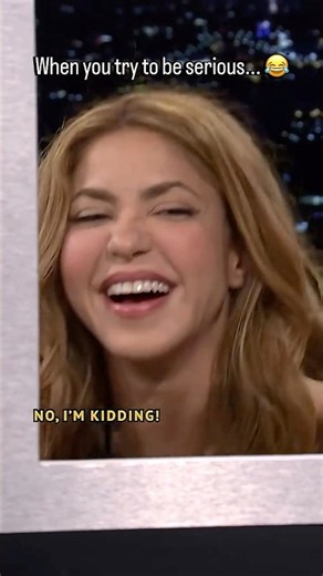 La RISA de Shakira con Jimmy Fallon is everything! 😂