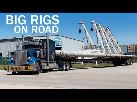 Massive Big Rigs on the Road: The Ultimate American Trucking Experience