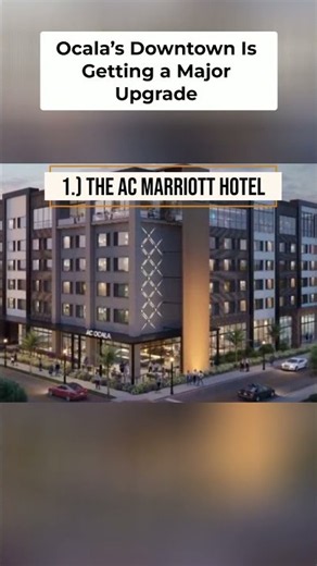 AC Hotel Ocala The Project Transforming Downtown #ocala #heartofocala #ocalaflorida #travel