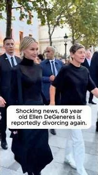 SHOCKING: Is Ellen DeGeneres Getting Divorced Again? 😱
