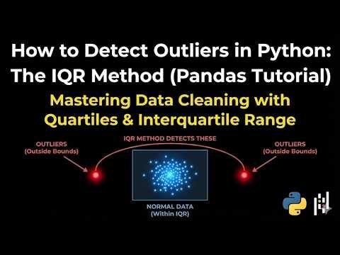 How to Detect Outliers in Python: The IQR Method (Pandas Tutorial)