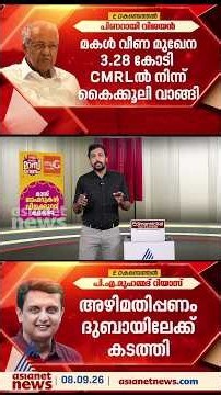 മാസപ്പടി കേസിലെ വിവാദ കഥാപാത്രങ്ങള്‍ ആരൊക്കെയാണ് , ഇവരുടെ റോള്‍ എന്താണ് ?