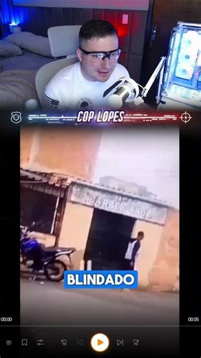 INDIVÍDUO ARREMESSA uma PEDRA no BLINDADO da PM #ataque #blindado #pmerj #operação #react