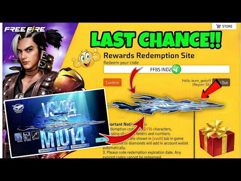 FREE FIRE REDEEM CODE TODAY 19 APRIL REDEEM CODE FREE FIRE | FF REDEEM CODE TODAY 19 APRIL