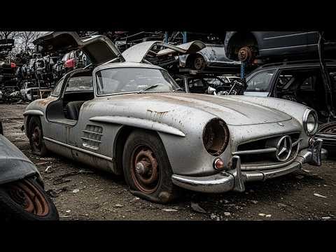 ASMR Car Restoration! Full Restoration Silver Mercedes-Benz 300SL Gullwing 1954