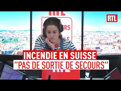 "Il n'y avait pas d'alarme, pas de sortie de secours" : après l'incendie à Crans Montana, les tém...