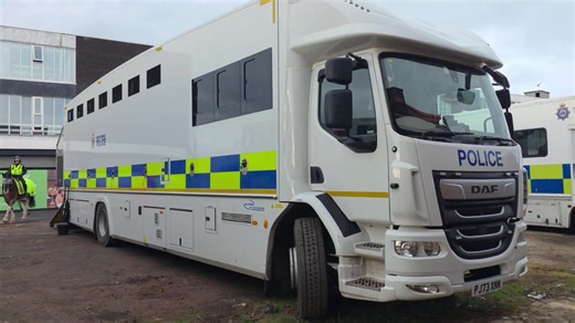 Northumbria Police - DAF LF 310 - Horsebox #DAF #PoliceUK #Northumbriapolice #ukpolice #999emergency