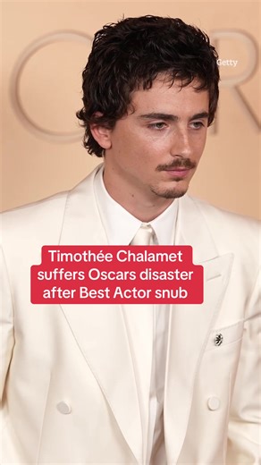 Timothée Chalamet suffered a brutal night at the Oscars after losing Best Actor and getting roasted for his comments on ballet. Tap the link above to read more. #timotheechalamet #timmychalamet #oscars #martysupreme #oscars2026