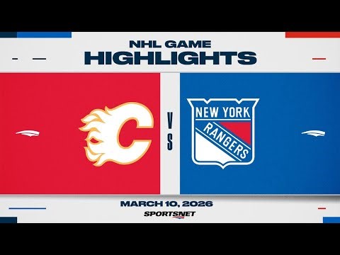 NHL Highlights | Flames vs. Rangers - March 10, 2026