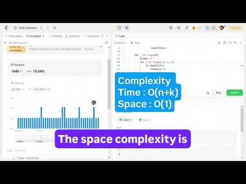 LeetCode 2897. Apply Operations on Array to Maximize Sum of Squares | Python & C #coding #leetcode