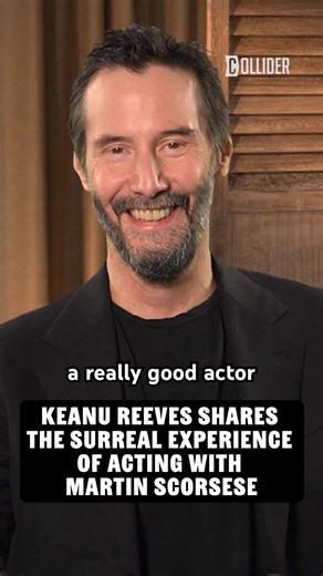 Keanu Reeves Shares The Surreal Experience Of Acting With Martin Scorsese #keanureeves #outcome