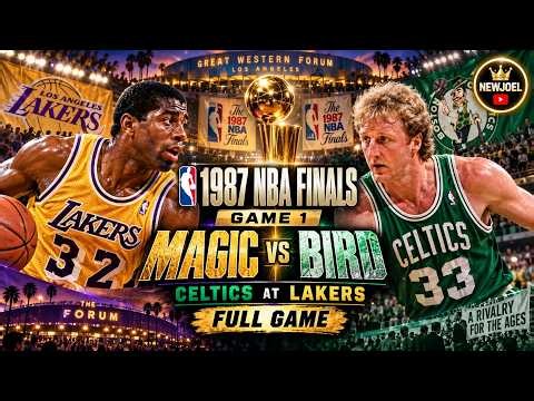 Magic Johnson vs Larry Bird — 1987 NBA Finals Game 1 | Celtics at Lakers Full Game