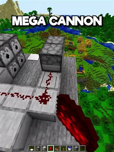 Minecraft Mega TNT Cannon💀