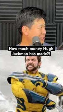 How much money Hugh Jackman has made! #theory #wolverine #hughjackman #xmen #movies #moviemaking
