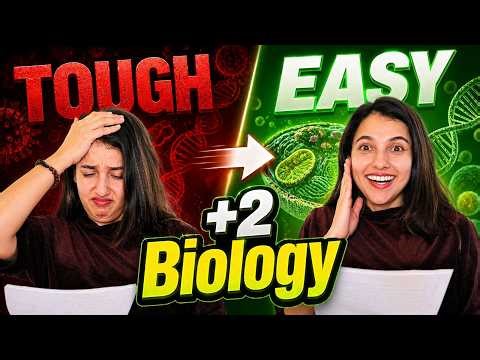 Plus Two Biology ശരിക്കും ബുദ്ധിമുട്ടാണോ ? 🤔 | Complete Syllabus Breakdown | Exam Winner