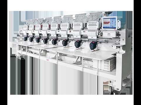 SWF KX Series Flat Embroidery | Setup & Operation Overview