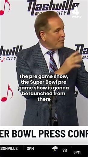Jim Nantz promises Nashville's Super Bowl will be the greatest sporting event ever