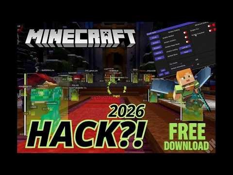 Minecraft Cheats 2026 | Undetected KillAura, ESP & Scaffold (Hypixel Bypass) Minecraft Hack