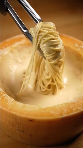 Cheese Wheel Pasta Explosion 🧀🍝🔥 | Ultimate Creamy Pasta, Cinematic ASMR #aieats123 #simplecookin