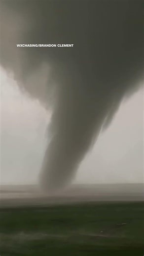 Twin tornadoes spotted in northern Oklahoma