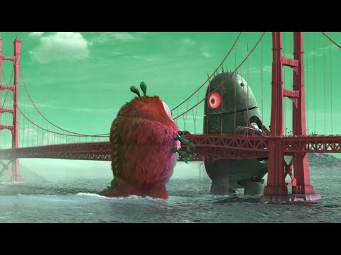 Monsters vs Aliens 2009 Clip VFX | San Francisco Bridge Fight Scene | Preview 2 Effects inspired