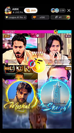 🤫 AWK ARMY IS HERE @Meshal 🚩 @SHERRYY🔥🔥 @sugarcoatedbymarvi @👑DON.SG👑 #tiktoklivebattles #kingg #snipe #fypppp