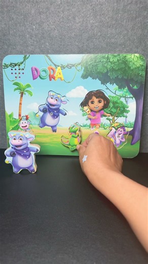DORA The Explorer Wooden Puzzle #trending #toys