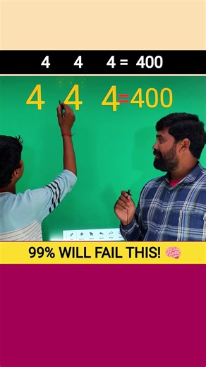 Think you’re a math whiz? Test your logic with this viral brain teaser! 🧩🔥#logic #mathstricks