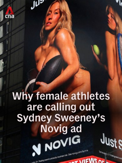 An advertising campaign showing American actress Sydney Sweeney posing with sports equipment while wearing little to no clothing has drawn criticism from female athletes, who say it sexualises and disrespects women in sport. It’s not the first time an ad featuring Sweeney has sparked controversy. A 2025 American Eagle campaign drew backlash, though the American actress said she was surprised by the reaction. But with Sweeney herself involved in developing the Novig campaign, was getting people t