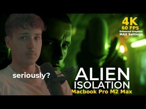 I didn't even expect it to run (Alien Isolation on Mac)