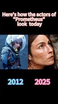 HERE'S HOW THE ACTORS OF "PROMETHEUS" LOOK TODAY