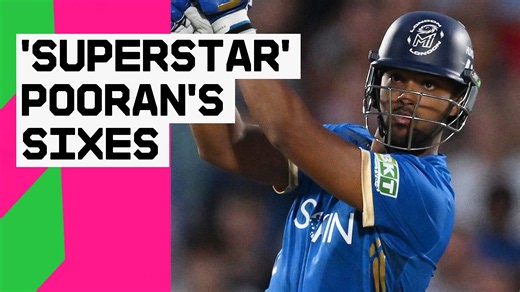 The Hundred MI London vs SunRisers Leeds: Pooran becomes match-winner with 'monster' shots