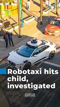 Waymo robotaxi hits a child, sparking safety debates