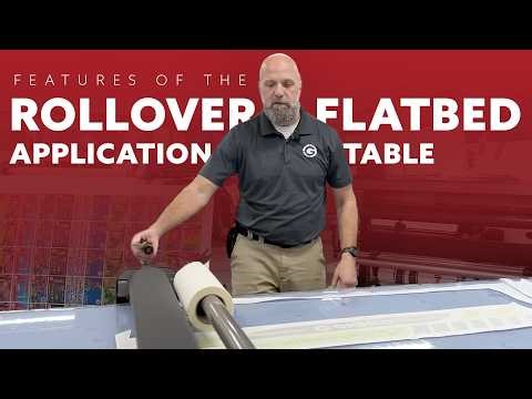 Why Every Print Shop Needs a Rollover Application Table | Grimco Explains Key Features