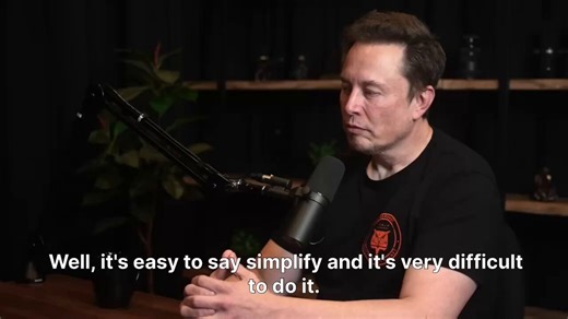 Elon Musk explains his 5-step algorithm for solving any problem:"The most common mistake of smart engineers is to optimize a thing that should not exist.""I have this very basic first principles algorithm that I run as a mantra."Elon breaks it down:Step 1: Question the requirements."Make the requirements less dumb. The requirements are always dumb to some degree, no matter how smart the person who gave you those requirements. You have to start there, because otherwise you could get the perfect a