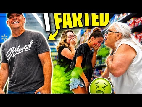 THE POOTER - “I have a fart condition” - Farting at Walmart Prank