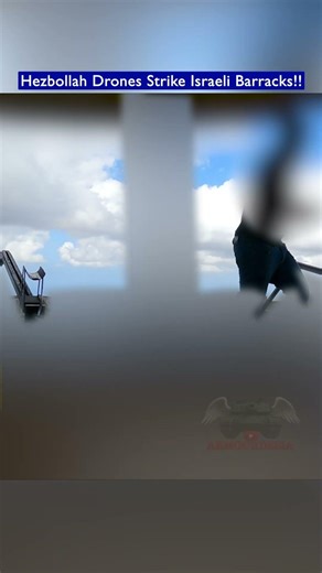 Hezbollah Kamikaze Drones Strike Israeli Yoav Barracks in Golan Heights!!