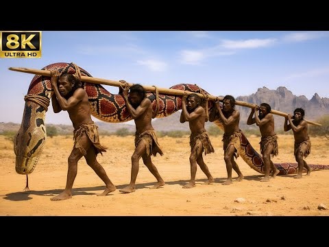 Life 3.2 Million Years Ago: Early Humans Face a Deadly Giant Python #usa @NovaFeralX