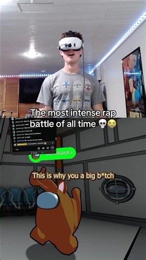 The Most Intense Among Us VR Rap Battle Ever