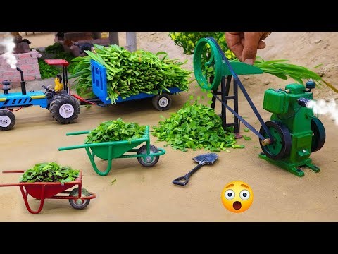 DIY Mini Tractor Science Project Builds a Strong Concrete Bridge After a Crocodile Destroyed It