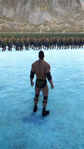 The Rock VS 100,000 John Cena ! 😱