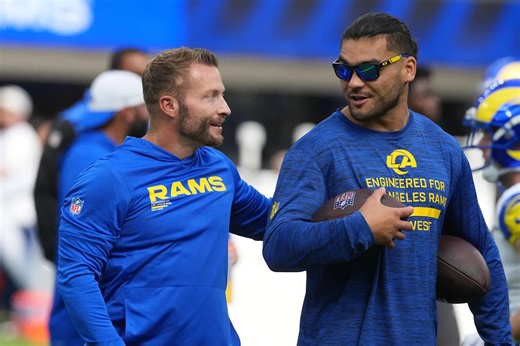 Rams' Sean McVay backs Puka Nacua through rehab, lawsuit: 'Love this kid's heart'