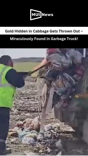 Gold Hidden in Cabbage Gets Thrown Out – Miraculously Found in Garbage Truck!