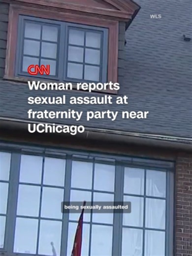 A 21-year-old woman reported being sexually assaulted during a party at an Alpha Epsilon Pi fraternity house near the University of Chicago. The university says a person of interest, who is not a student or otherwise affiliated with the school, has been identified and banned from campus, but no one was in custody as of Tuesday afternoon, according to Chicago police.