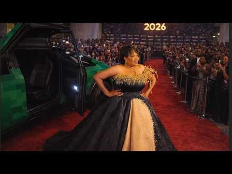 See the Latest Tesla Cybertruck! Toyin Abraham’s Grand Entrance at AMVCA 2026 Wows Everyone