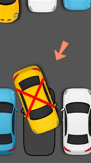 Perfect Reverse Parking? 🚗 Most Drivers Miss This Small Detail.