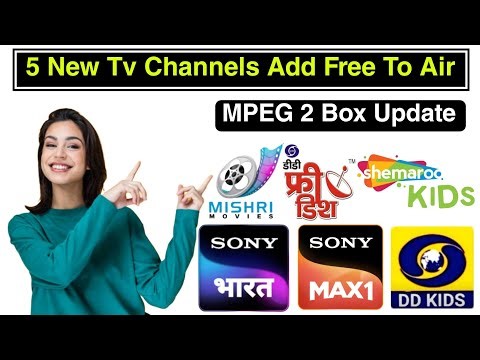DD Free Dish 6 New Tv Channels Added Free To Air | DD Free Dish New Update