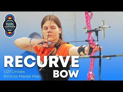 Elías VS Eva - Recurve U21 Unisex Bronze Medal Match