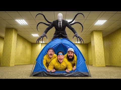 Monsters Attacked our Campground in the Backrooms!