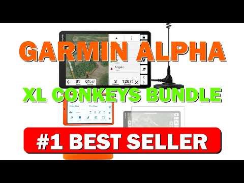 Garmin Alpha XL Conkey's Bundle 10" GPS Hunting System Tracks 20 - B0FDJ56T36